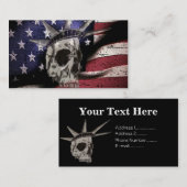 Dood of Vrijheid Visitekaartje (Voorkant / Achterkant)