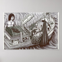 Dood Oog Poster, vannak Boat