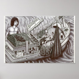 Dood Oog Poster, vannak Boat Poster