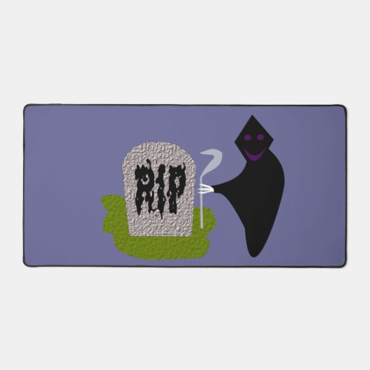 Dood op begraafplaats Halloween Bureaumat (Voorkant)