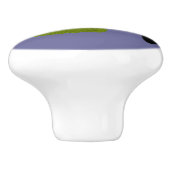 Dood op begraafplaats Halloween Ceramic Knob. Keramische Knop (Zijkant)