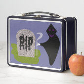 Dood op begraafplaats Halloween Metal Lunchbox (In situ)