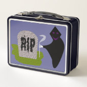 Dood op begraafplaats Halloween Metal Lunchbox (Voorkant)