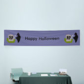 Dood op begraafplaats Halloween Spandoek (Beurs)