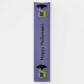 Dood op begraafplaats Halloween Spandoek (Verticaal)