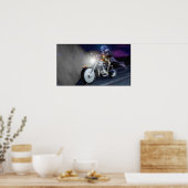 Dood op een bike poster (Keuken)