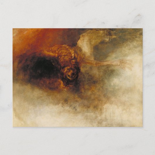 Dood op een Bleek paard Briefkaart (Voorkant)