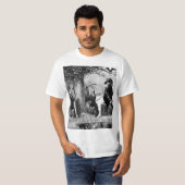 Dood op een Bleek paard T-shirt (Voorkant volledig)