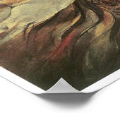 Dood op een Bleek paard, William Blake Poster (Hoek)