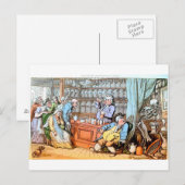 Dood op het Apothacaire briefkaart (Voorkant / Achterkant)