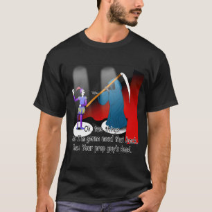 Dood op podium - zwart t-shirt
