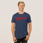 Dood pedo's Tri-Blend shirt (Voorkant volledig)