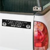 Dood People Bumper - zwart Bumpersticker (Op Truck)