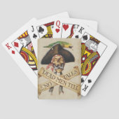 Dood-piraatspeelkaarten Pokerkaarten (Achterkant)