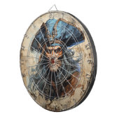Dood Pirate Dartboard Dartbord (Voorkant Rechts)