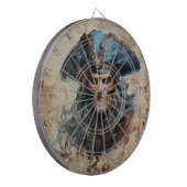 Dood Pirate Dartboard Dartbord (Voorkant Links)