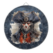 Dood Pirate Dartboard Dartbord (Voorkant)