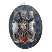 Dood Pirate Dartboard Dartbord (Voorkant Rechts)