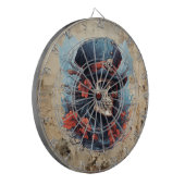 Dood Pirate Dartboard Dartbord (Voorkant Links)