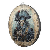 Dood Pirate Dartboard Dartbord (Voorkant Rechts)