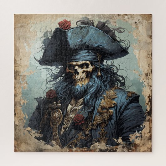 Dood Pirate Puzzel Legpuzzel (Verticaal)