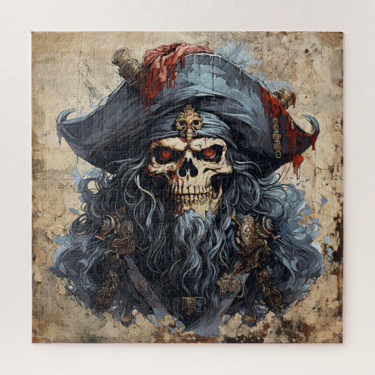 Dood Pirate Puzzel Legpuzzel (Verticaal)