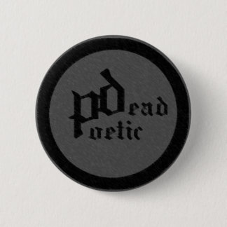 dood poëtisch (band) ronde button 5,7 cm
