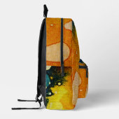 Dood polychromoptisch van Michael Moffa Bedrukte Rugzak (Links)