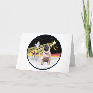 Dood (R) - Pug 1 Feestdagen Kaart