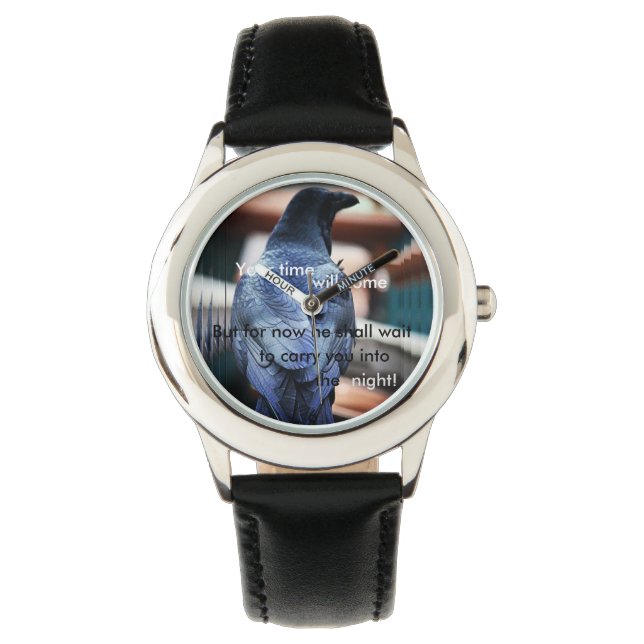 Dood Raven Horloge (Voorkant)