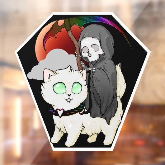 Dood Rijd Raamsticker (Vel 2)