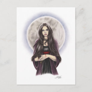 Dood Roos Vampire Briefkaart