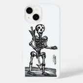 Dood skelet Case-Mate iPhone case (Achterkant)