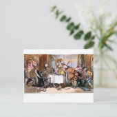 Dood: Spaarmaaltijden Verfijn je briefkaart (Staand voorkant)