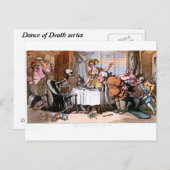 Dood: Spaarmaaltijden Verfijn je briefkaart (Voorkant / Achterkant)