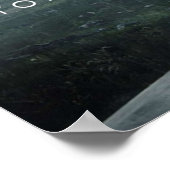 Dood Sterke Morgen ligt in je handen. Poster (Hoek)