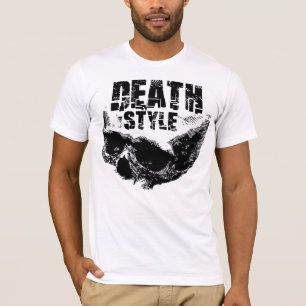 Dood Stijl Schedel Design T-shirt