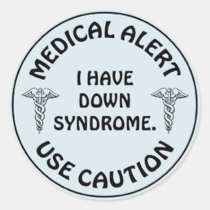DOOD SYNDROME RONDE STICKER