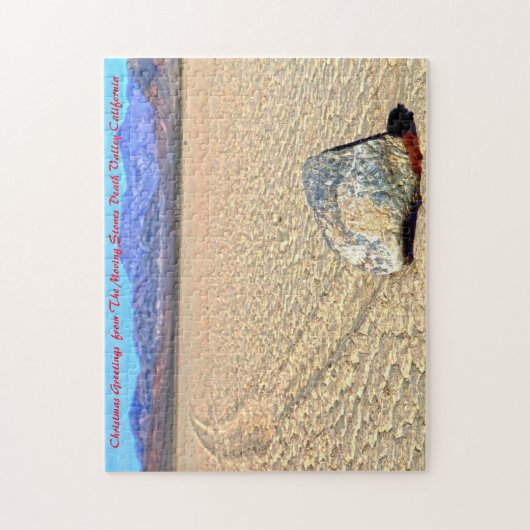 Dood Valley California. kerstcadeautjes Legpuzzel (Verticaal)