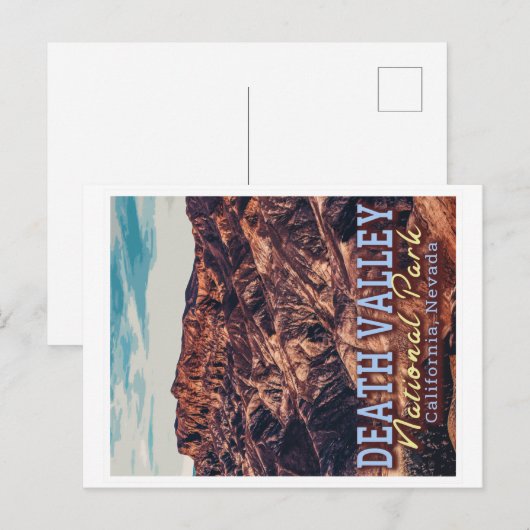 DOOD VALLEY NATIONAL PARK - CALIFORNIA - NEVADA BRIEFKAART (Voorkant / Achterkant)