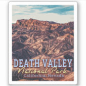 DOOD VALLEY NATIONAL PARK - CALIFORNIA - NEVADA STICKER (Voorkant)