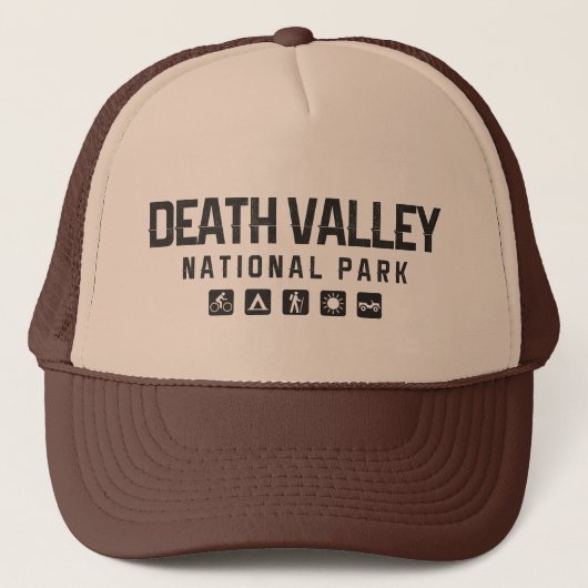 Dood Valley National Park vrachtwagenhoed Trucker Pet (Voorkant)