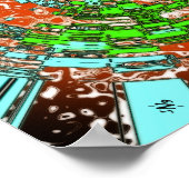 Dood van Atlantis - patrimonium pareidolia Poster (Hoek)