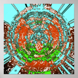 Dood van Atlantis - patrimonium pareidolia Poster