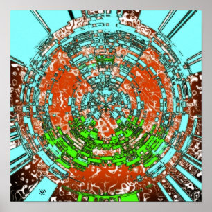Dood van Atlantis - patrimonium pareidolia Poster