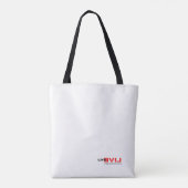 Dood van beneden tote bag (Achterkant)