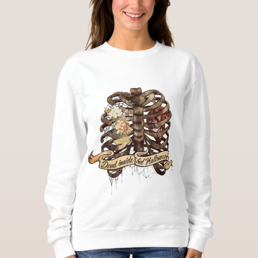 Dood van binnen, maar Halloween Trui (Voorkant)