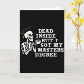 Dood van binnen maar ik heb een masterdiploma over kaart (Gele Bloem)