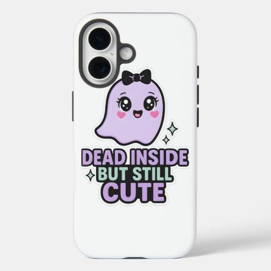Dood Van Binnen Maar Nog Steeds Een Cute Halloween Case-Mate iPhone Case (Achterkant)