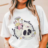 Dood van binnen, maar nog steeds groovy Tri-Blend shirt